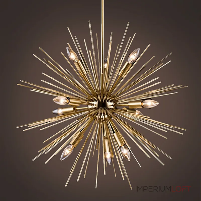 Люстра на штанге Astra Chandelier Sputnik Gold 60 Люстра на штанге Astra Chandelier Sputnik Gold 60