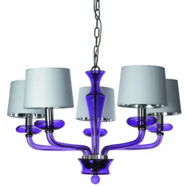 Подвесная люстра Lampadario Murano San Marco porpora V