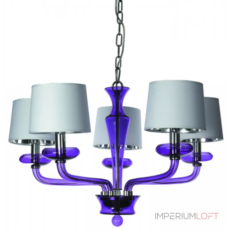 Подвесная люстра Lampadario Murano San Marco porpora V Подвесная люстра Lampadario Murano San Marco porpora V