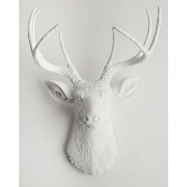 Голова оленя - Белая Голова оленя - Белая