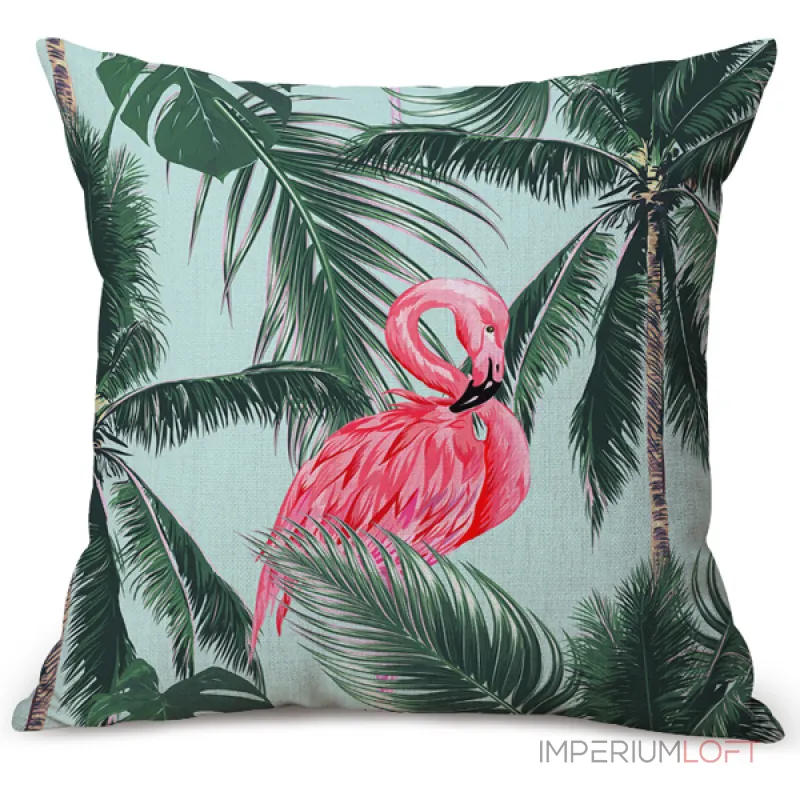 Декоративная подушка Flamingo #6 от ImperiumLoft Декоративная подушка Flamingo #6 от ImperiumLoft