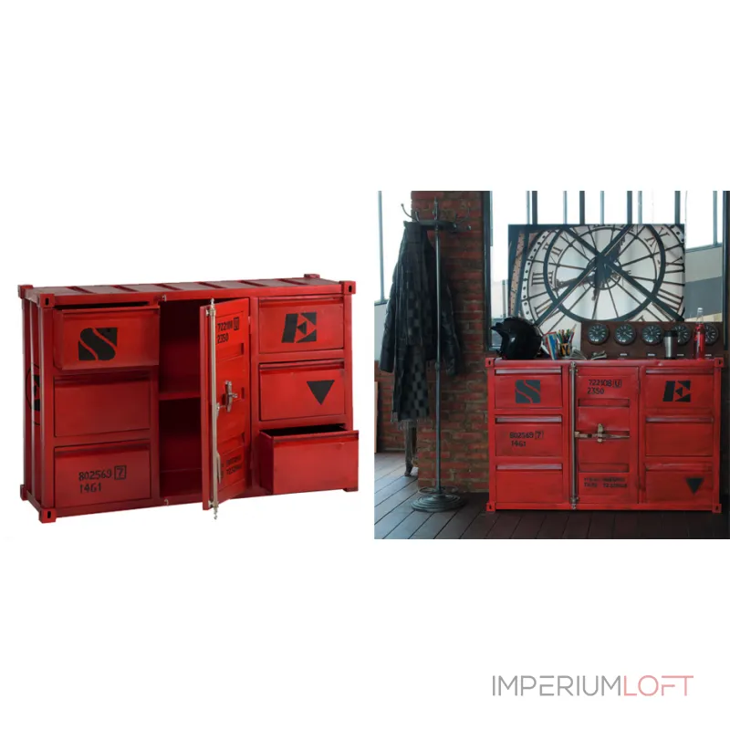 Комод CARLINGUE Sea Container от ImperiumLoft Комод CARLINGUE Sea Container от ImperiumLoft