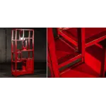 Красный китайский стеллаж countless treasures от ImperiumLoft