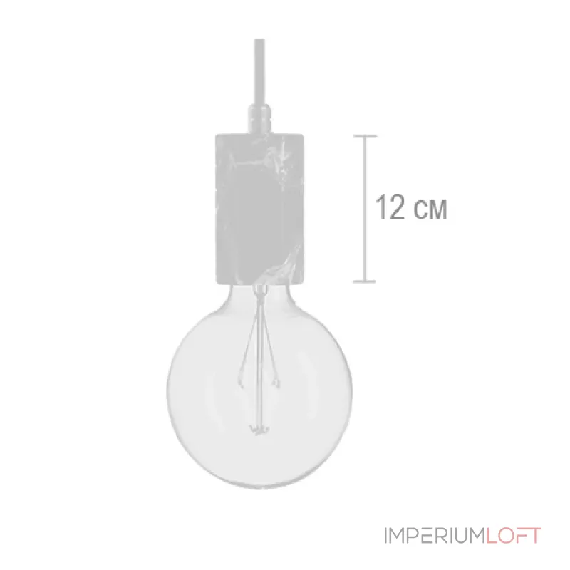 Подвесной светильник MARMOR TROM Bianco designed		 in 2015 от ImperiumLoft