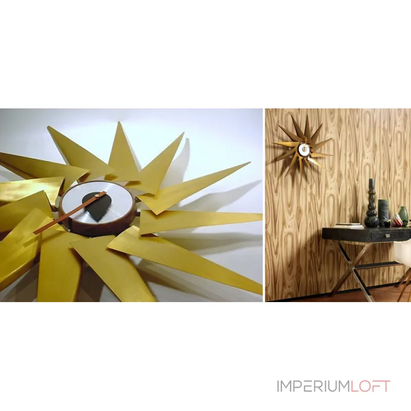 Часы George Nelson Turbine Clock от ImperiumLoft