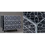 Комод Inlaid Bone Flower Geometry от ImperiumLoft