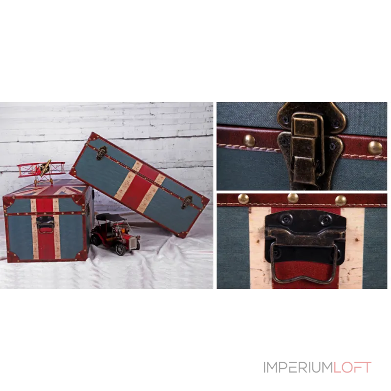 Сундук Union Jack Wooden от ImperiumLoft
