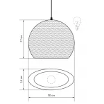 Подвесной светильник Candy 30 от ImperiumLoft