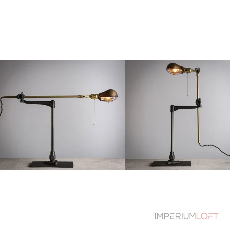 Настольный светильник Steampunk Extension Pole Table от ImperiumLoft Настольный светильник Steampunk Extension Pole Table от ImperiumLoft