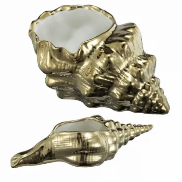 Декор настольный аксессуар Ракушки комплект из 2 шт