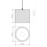 Подвесной светильник ZigZag Mini от ImperiumLoft