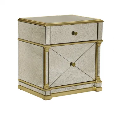 Комод Mirrored Commode Aged