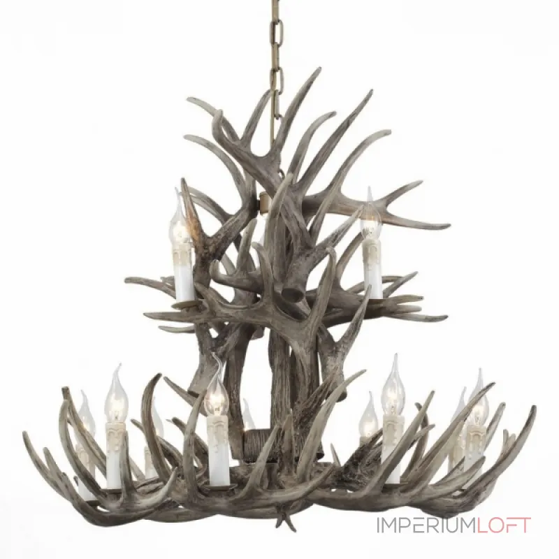 Подвесная люстра Hornland Chandelier 12 Grey Подвесная люстра Hornland Chandelier 12 Grey