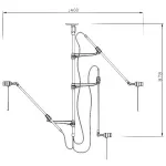 Потолочный светильник Steampunk Extension Pole от ImperiumLoft