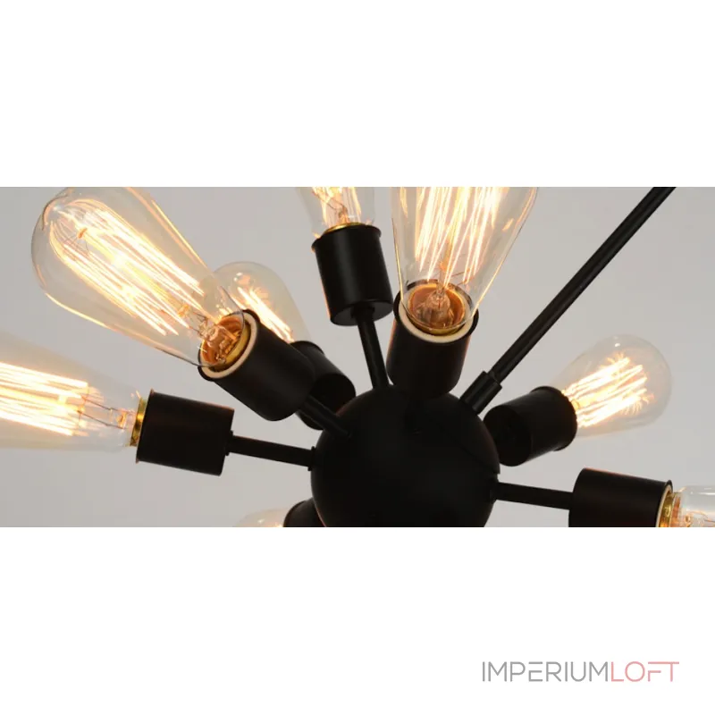 Подвесной светильник Loft Industrial Sputnik Chandelier 50 12 от ImperiumLoft