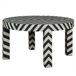 Кофейный стол Inlaid Bone Zigzag от ImperiumLoft