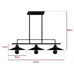 Люстра Loft Tripple Cone Pills от ImperiumLoft