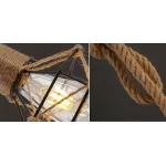 Подвесной светильник LOFT ROPE CHANDELIER CAGE Mono от ImperiumLoft