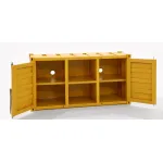 ТВ тумба Loft TV container yellow от ImperiumLoft