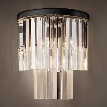 Бра 1920S Odeon Clear Glass II