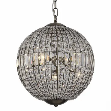 Подвесная люстра RH 19th c. Casbah Crystal Brass