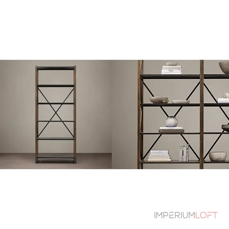 Стеллаж Visteria Double от ImperiumLoft