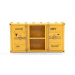 ТВ тумба Loft TV container yellow от ImperiumLoft