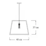 Подвесной светильник Loft Industrial Filament Pendant от ImperiumLoft