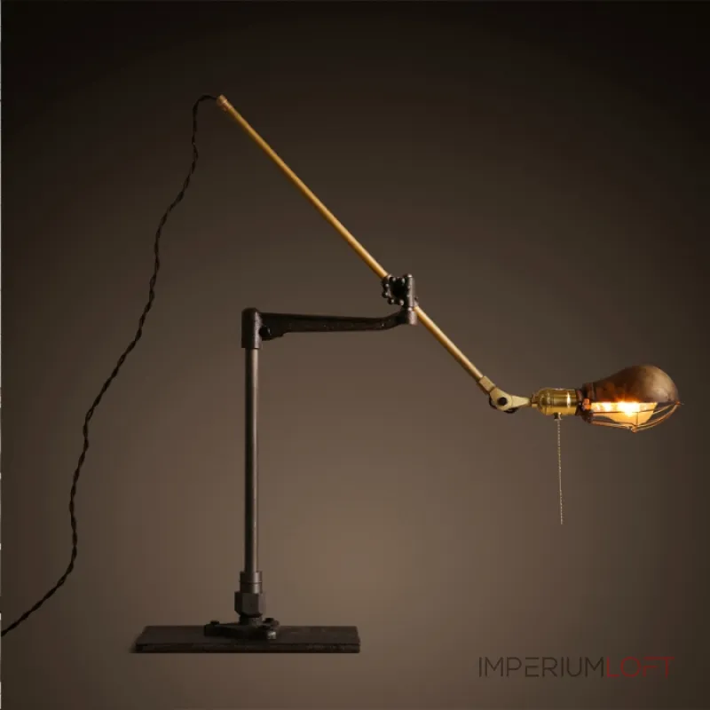 Настольный светильник Steampunk Extension Pole Table от ImperiumLoft Настольный светильник Steampunk Extension Pole Table от ImperiumLoft