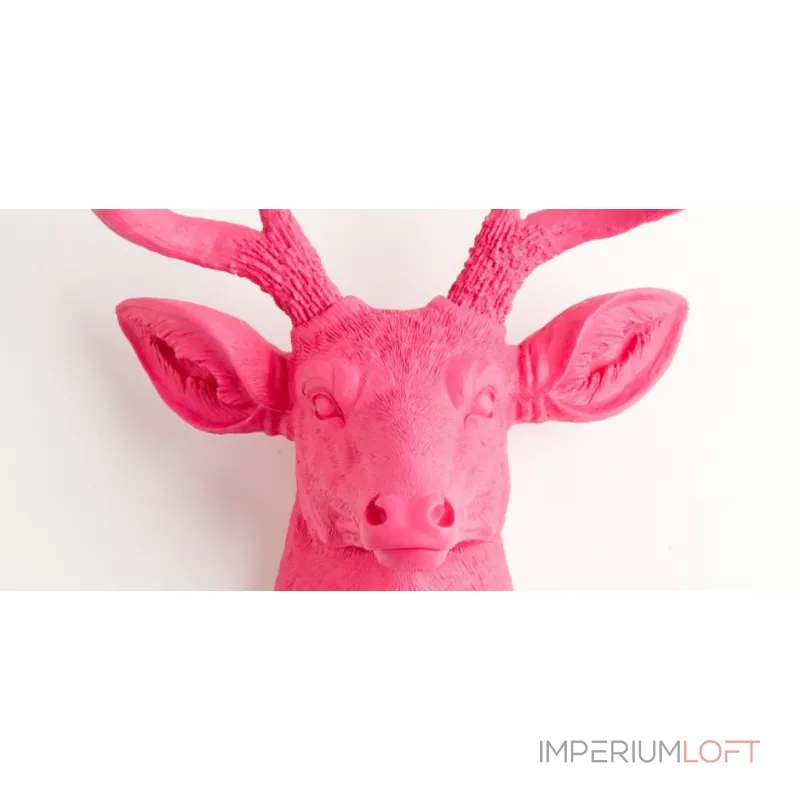Голова оленя - Розовая от ImperiumLoft