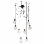 Подвесная люстра Loft Wire Cage Copper Spy