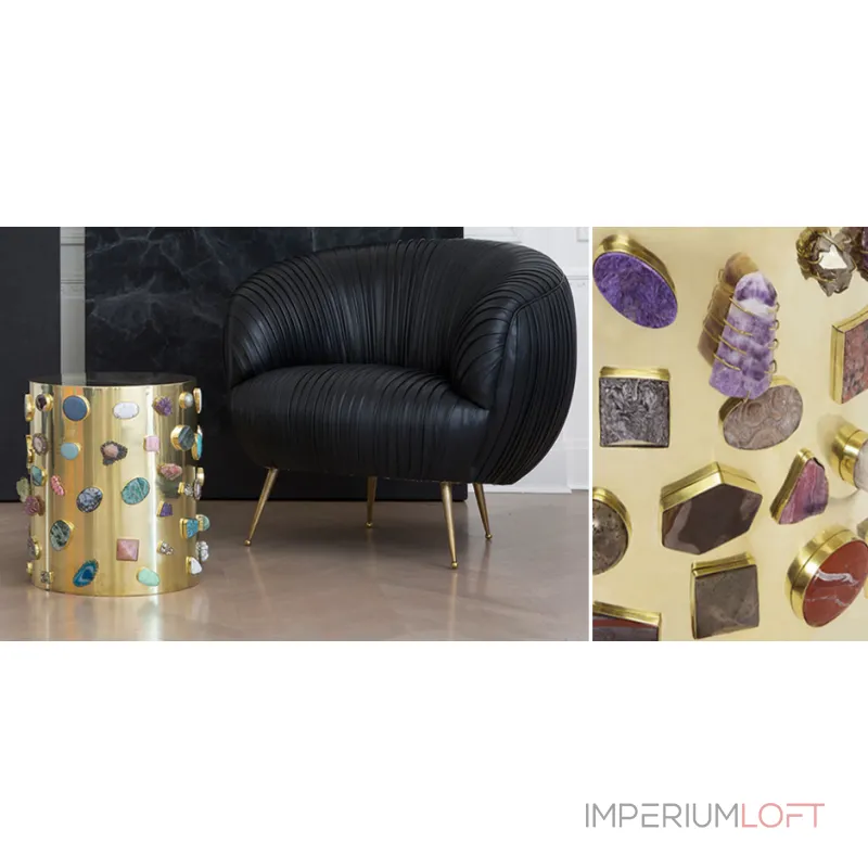 Табурет с полудрагоценными камнями Kelly Wearstler BEJEWELED STOOL от ImperiumLoft Табурет с полудрагоценными камнями Kelly Wearstler BEJEWELED STOOL от ImperiumLoft