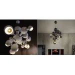 Люстра на штанге Atomic Suspension black Делайт Full