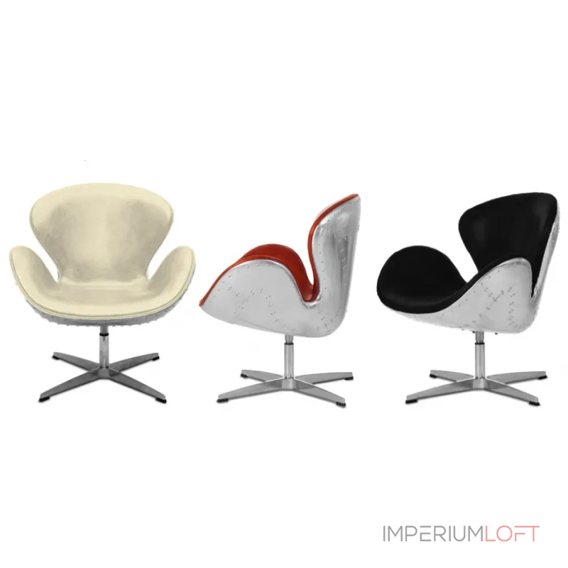 Кресло Spitfire Swan Chair Aviator от ImperiumLoft