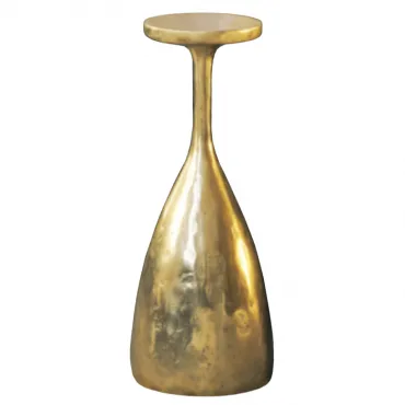 Philippe Hiquily Quille Laiton martele Side Table