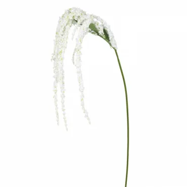 Декоративный искусственный цветок White Amaranth Декоративный искусственный цветок White Amaranth