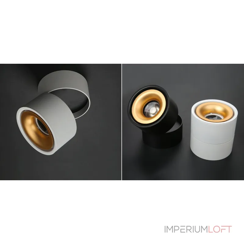 Спот Whirl LED White от ImperiumLoft