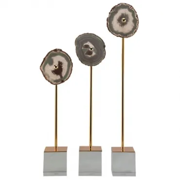 Комплект из 3-х статуэток AGATE DESIGN