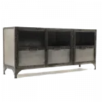 Комод Industrial Steampunk Nickel 3 Door Сoncole от ImperiumLoft