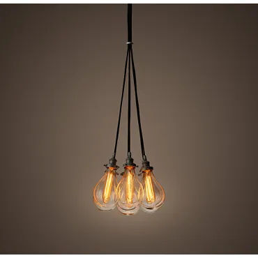 Подвесной светильник Glass Teardrop Pear 7