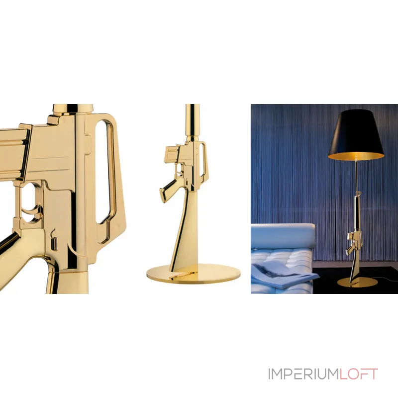 Торшер Gun Ружье от ImperiumLoft Торшер Gun Ружье от ImperiumLoft