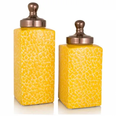 Ваза c крышкой Yellow Giraffe Ваза c крышкой Yellow Giraffe