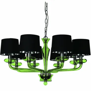 Подвесная люстра Lampadario muro Murano San Marco verde VIII