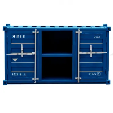 ТВ-тумба LOFT TV SEA CONTAINER синий металл