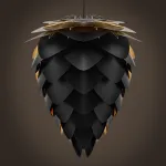 Подвесной светильник Pine Cone II Black& Gold 40 от ImperiumLoft