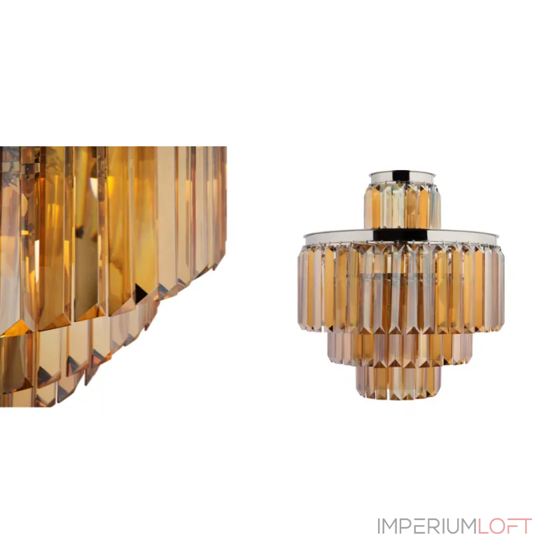 Подвесная люстра RH 1920s Odeon Smoke Chandelier 50/4 Подвесная люстра RH 1920s Odeon Smoke Chandelier 50/4