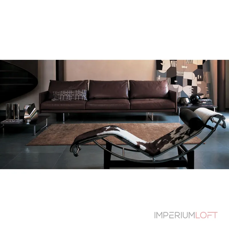 Шезлонг Le Corbusier Lounger LC4 pony skin от ImperiumLoft Шезлонг Le Corbusier Lounger LC4 pony skin от ImperiumLoft