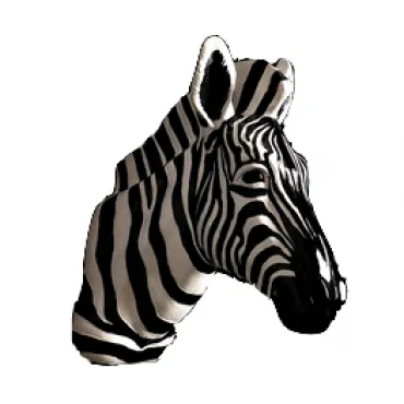 Декоративная голова зебры Zebra Декоративная голова зебры Zebra