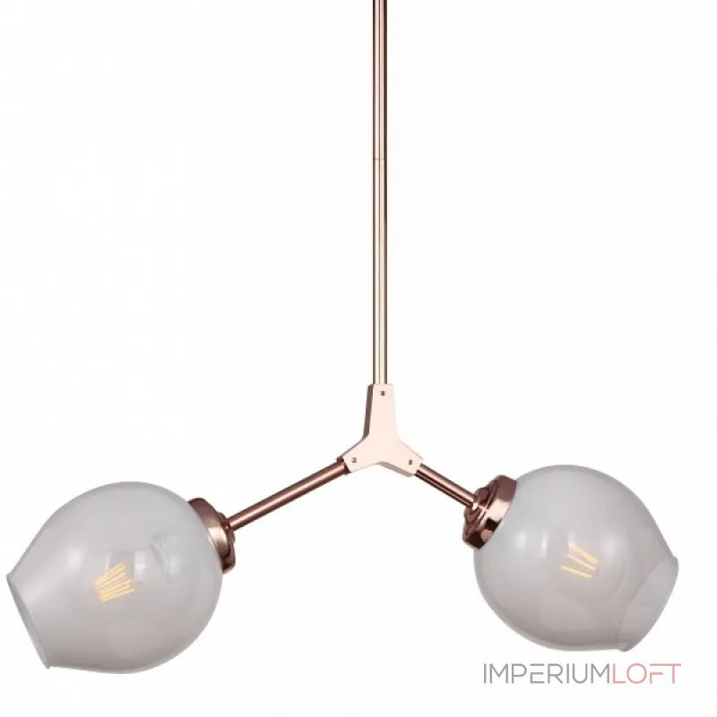 Люстра на штанге Branching Bubble Chandelier 2 Milk Люстра на штанге Branching Bubble Chandelier 2 Milk