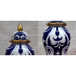 Китайская чайная ваза с крышкой Blue Pattern от ImperiumLoft